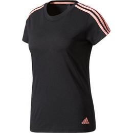 Tricou femei adidas performance ess 3s slim tee di0117, xs, negru