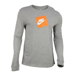 Bluza barbati Nike NSW TEE LS FUTURA BOX HBR AJ3873-063, XL, Gri