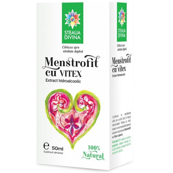 Tinctura Menstrofit cu Vitex Santo Raphael, 50 ml