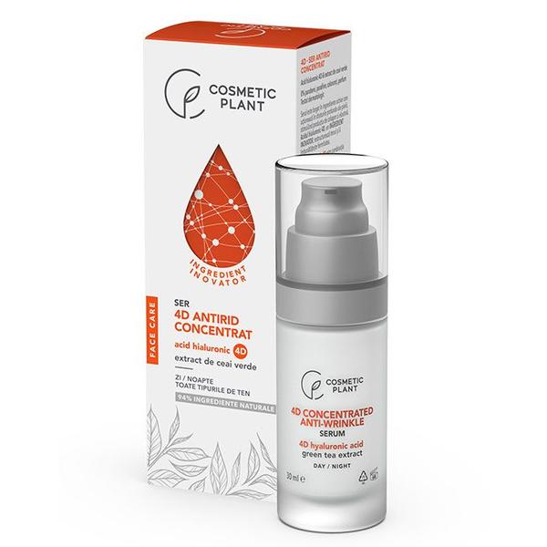 Ser Antirid Concentrat Face Care 4D Cosmetic Plant, 30 ml Cosmetic Plant