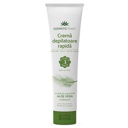 Crema Depilatoare Rapida cu Aloe Vera Cosmetic Plant, 150 ml