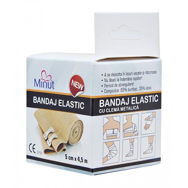 Bandaj Elastic 5 cm x 4,5 m Vision Trading