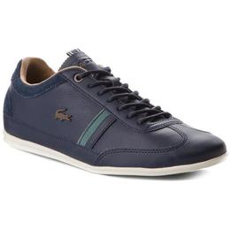 Pantofi sport barbati lacoste misano 7-35cam00802s3, 42.5, albastru