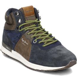 Ghete barbati pepe jeans tinker pro-boot pms30490-595, 43, albastru