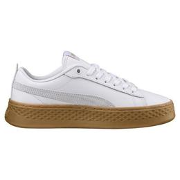 Platforma femei puma smash platform l 36648702, 38, alb