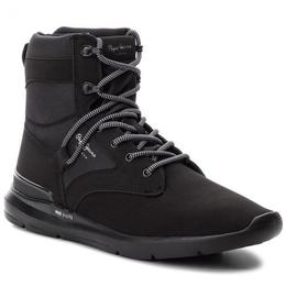 Ghete barbati pepe jeans wade combat pms30491-999, 42, negru
