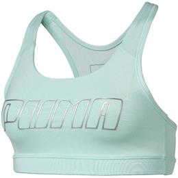 Bustiera femei puma 4 keeps bra m 51699632, l, verde