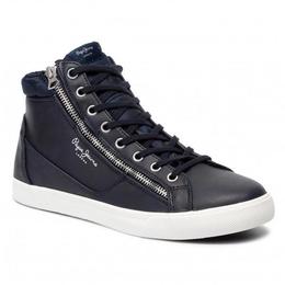 Pantofi sport barbati pepe jeans marton zipper pms30589-595, 45, negru
