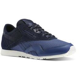 Pantofi Sport Barbati Reebok Classic Nylon Slim Core V68400, 38, Albastru