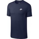 Tricou barbati Nike Club Tee AR4997-410, M, Bleumarin