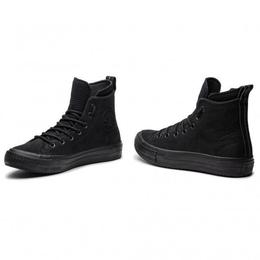 Ghete unisex converse chuck taylor all star wp leather 162409c, 40, negru