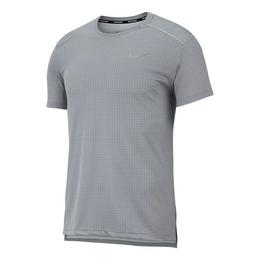 Tricou barbati nike miler tech bv4699-073, l, gri