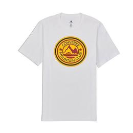 Tricou barbati Converse Mountain Club Patch 10018298-102, S, Alb