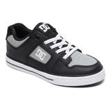 Pantofi sport copii Dc Shoes Pure Elastic ADBS300256-BLG, 33, Negru