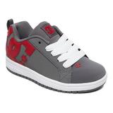 Pantofi sport copii Dc Shoes Court Graffik ADBS100207-GRF, 27.5, Gri