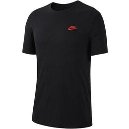 Tricou barbati Nike sportswear "just do it" ci6299-010, s, negru