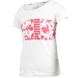 Tricou copii puma energized 59498452, 117-128 cm, alb