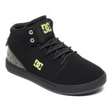 Pantofi sport copii DC Shoes Crisis SE High-Top ADBS100236-BK9, 38, Negru