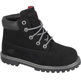 Ghete copii skechers mecca 93163l/blk, 34, negru
