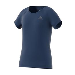 Tricou copii adidas performance yg prime tee bq2900, 111-116 cm, albastru