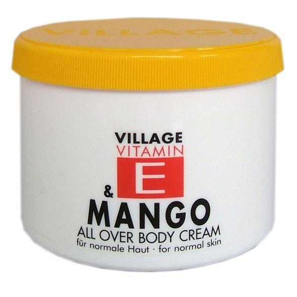 Crema de corp cu Vitamina E si Mango, Village Cosmetics, 500 ml esteto.ro imagine noua