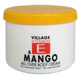 Crema de corp cu vitamina e si mango, village cosmetics, 500 ml