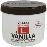 Crema de corp cu Vitamina E si Vanilie, Village Cosmetics, 500 ml