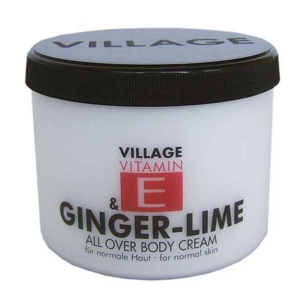 Crema de corp cu Vitamina E si Ghimbir - Lamaita, Village Cosmetics, 500 ml