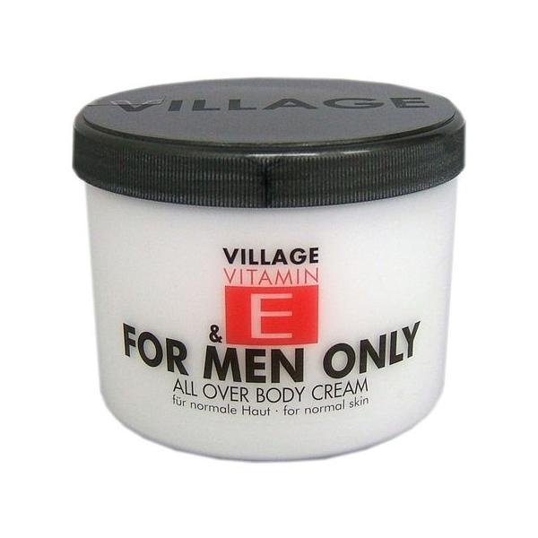 Crema de corp cu Vitamina E For Men Only, Village Cosmetics, 500 ml poza
