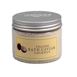 Sare de baie (bath caviar) cu cocos, village cosmetics, 350 gr