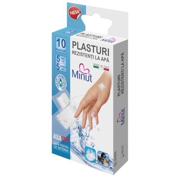 Plasturi Rezistenti la Apa Minut, 10 buc