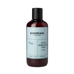 Gel de dus pentru par si corp pentru barbati barberians, 250ml