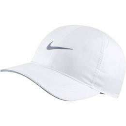 Sapca unisex nike featherlight running ar1998-100, marime universala, alb