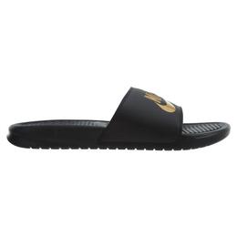 Slapi barbati Nike Benassi JDI Slide Black/Metallic 343880-016, 45, Negru