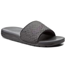 Slapi barbati nike benassi solarsoft 705474-091, 42.5, negru