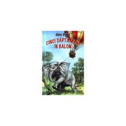 Cinci saptamani in balon - jules verne, editura herra