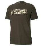 Tricou barbati Puma Rebel Camo Fill T-Shirt 58202780, XS, Verde
