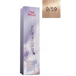 Vopsea permanenta - wella professionals illumina color me nuanta 9/59 raspbery blush