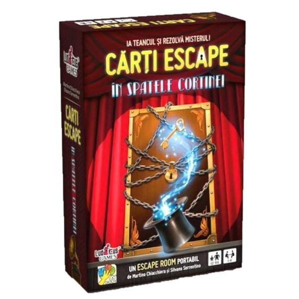 Carti escape: in spatele cortinei