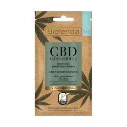 Masca hidratanta si calmanta pentru tenul uscat si sensibil Bielenda CBD CANNABIDIOL 8g