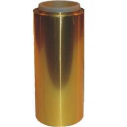 Folie de aluminiu aurie 12 cm x 100 m, grosime 15 a sinelco