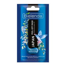 Masca metalica peel-off cu efect de hidratare si catifelare bielenda japan peel-off 8g