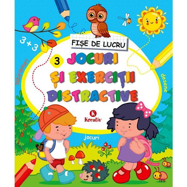 Jocuri si exercitii distractive 3. fise de lucru
