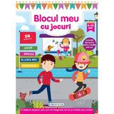 Blocul meu cu jocuri: 9-10 ani, editura Girasol