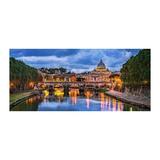 Puzzle Castorland 600 panoramic View of St. Peters Basilica
