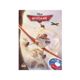 Disney - Avioane (Carte+CD) (Format mare) Lectura: Claudiu Maier, editura Litera