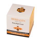Crema de Noapte cu Miere de Albine Bio Herbagen, 50 g