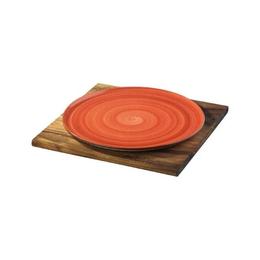 Platou patrat lemn pentru servit pizza BONNA ACACIA 34x14x1,8cm