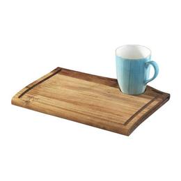 Platou lemn pentru servit bonna acacia 31x23x1,8cm