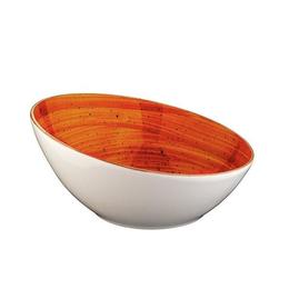 Bol inclinat din portelan bonna colectia terra cotta 18cm 400cc mn0101115